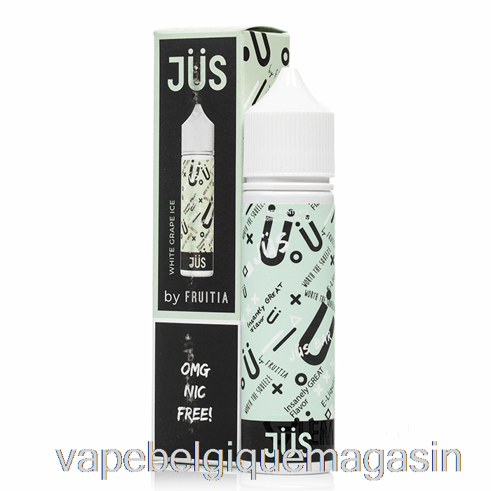 Vape Shop Bruxelles Glace Au Raisin Blanc - Jus E-liquide - 60ml 0mg